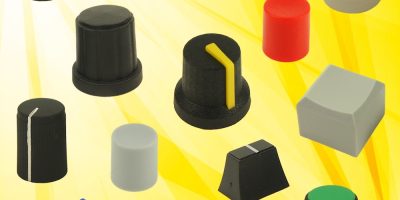 Cliff Electronics offers control knob options, including customisation