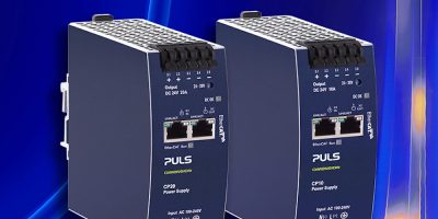 Smart power supplies with EtherCAT interface allow configuration