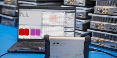 Compact spectrum analyser is an option for field, test or aerial applications