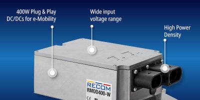 Recom announce DC/DCs ideal for mobility applications