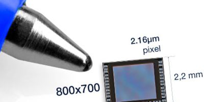 ST reveals a new global-shutter image sensor that offers high resolution and low power consumption