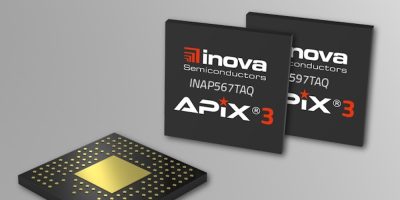 Inova announces new APIX3 SerDes products for automotive high-resolution video applications