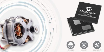 Microchip launches new dsPIC DSC-Based integrated motor drivers
