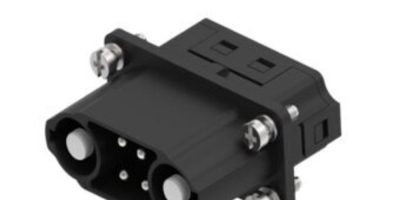 TE  HDC floating charge connectors for AGV/AMR charging available from Mouser