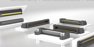 Samtec introduces 0.635 mm pitch, slim body edge rate connectors