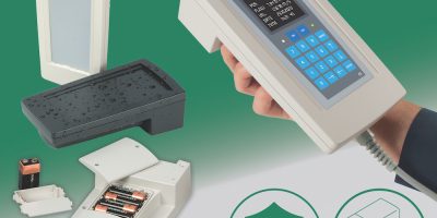 OKW’s hand-terminal plastic enclosures now in two versions