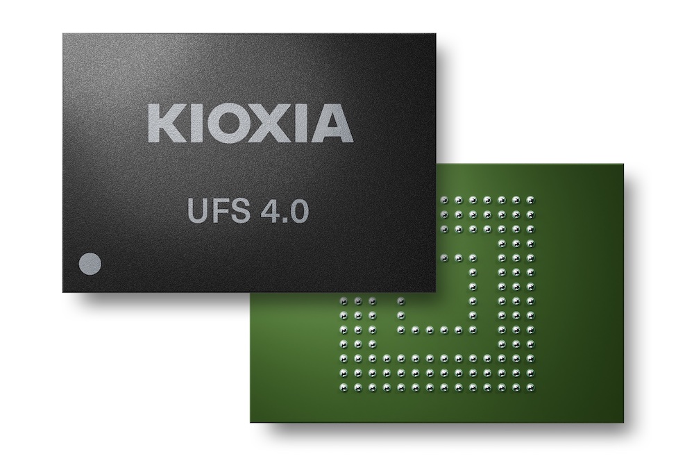 Kioxia sampling latest generation UFS Ver. 4.0 embedded flash memory devices