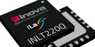 Inova announces new mixed signal transceiver for automotive ISELED light and sensor networks