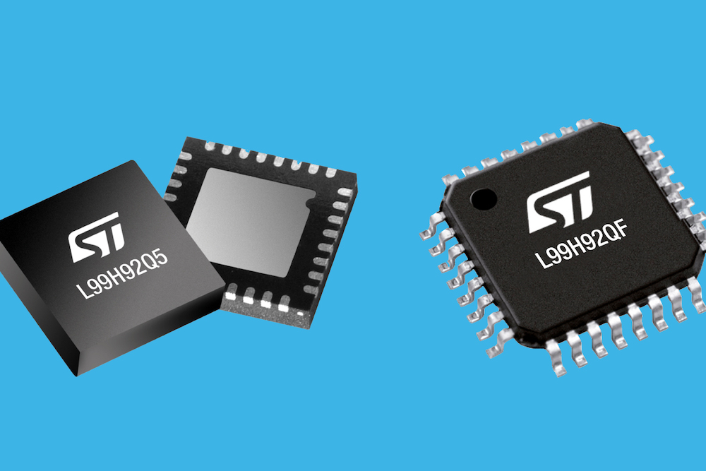 Automotive DC motor pre-driver from ST simplifies EMI optimisation and saves power