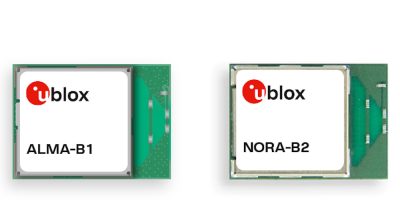 u-blox incorporates newest Nordic Semiconductor Bluetooth chips in two new compact modules