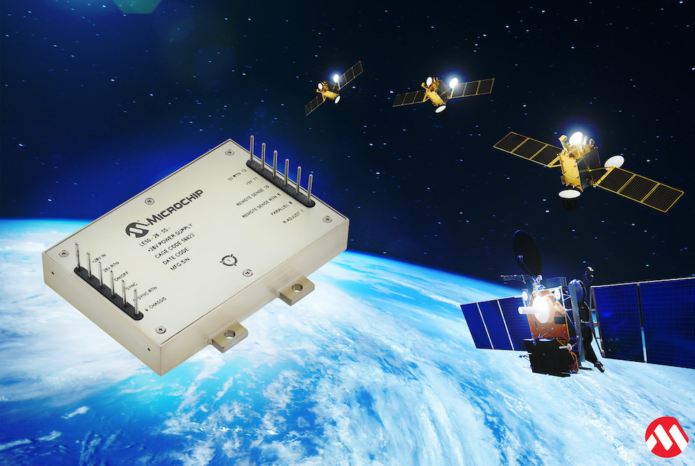 Power converters from Microchip provide Hi-Rel solution for space applications