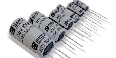 SECH high-performance ultracapacitors now at Rutronik