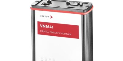 New Vector network interface supports next-generation automotive CAN XL networks