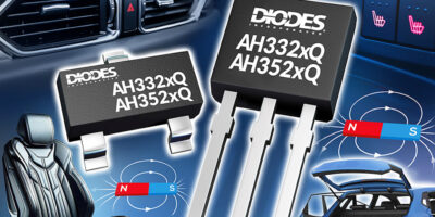 Hall effect ICs from Diodes offer wide choice of switching sensitivities