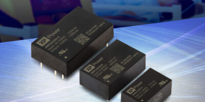 Ultra-compact, medically approved DC-DC converters from XP Power