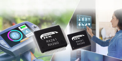 Renesas introduces new RX261/RX260 group of MCUs