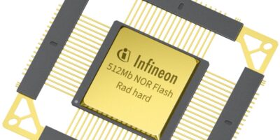 Infineon delivers industry’s first radiation-hardened-by-design 512 Mbit QML-qualified NOR flash memory