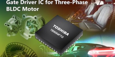 Toshiba now sampling automotive gate driver IC for brushless DC motors