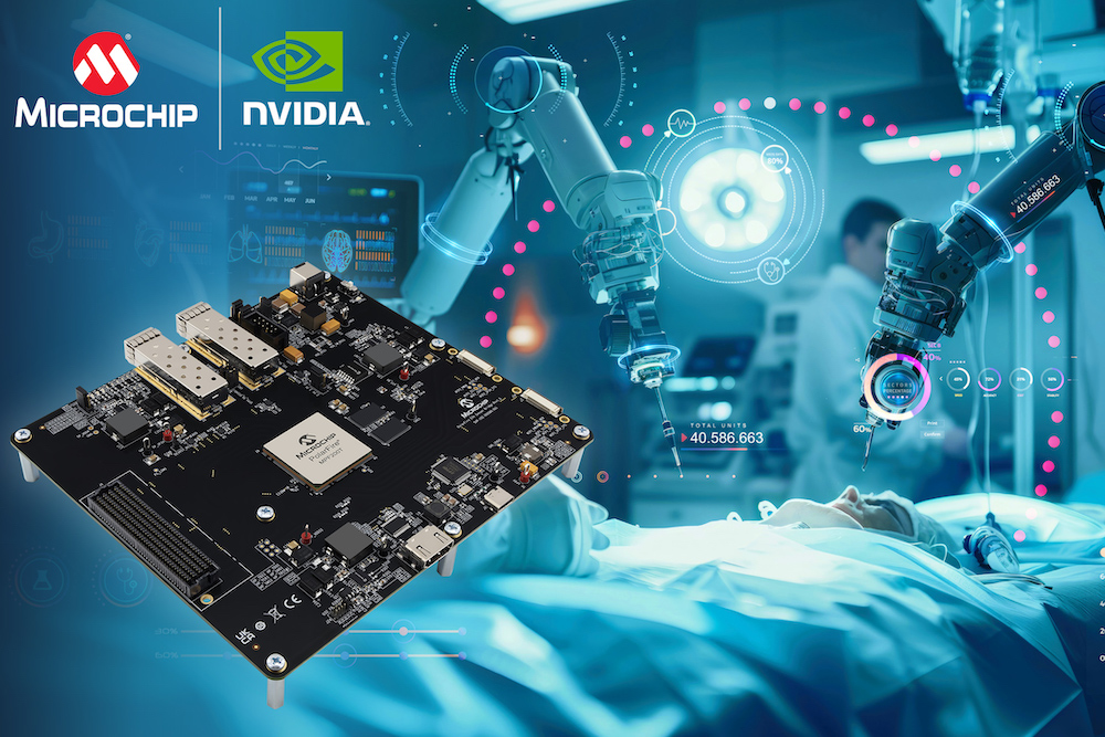 Microchip to accelerate real-time Edge AI with NVIDIA Holoscan