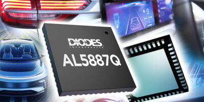 Linear LED driver from Diodes for display and lighting applications