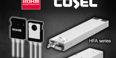 ROHM’s EcoSiC technology adopted in COSEL’s HFA/HCA Series of 3.5kW Output AC-DC power supplies