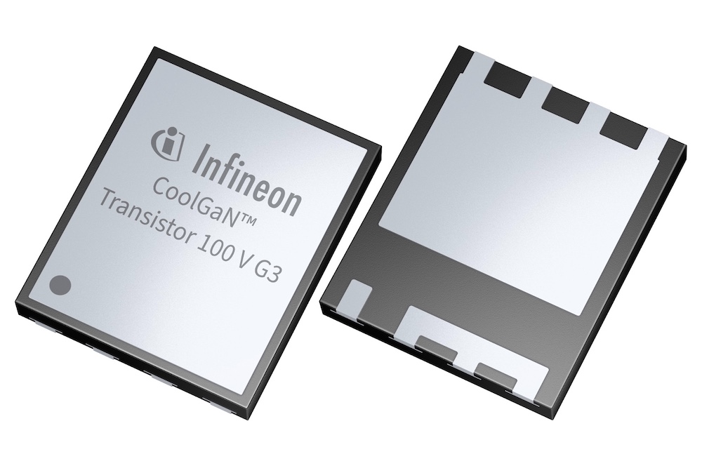 Infineon introduces CoolGaN G3 transistor in new silicon-footprint packages