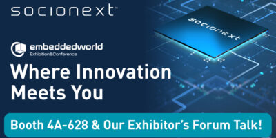 Socionext to Showcase Advanced SoC Technologies at Embedded World 2025