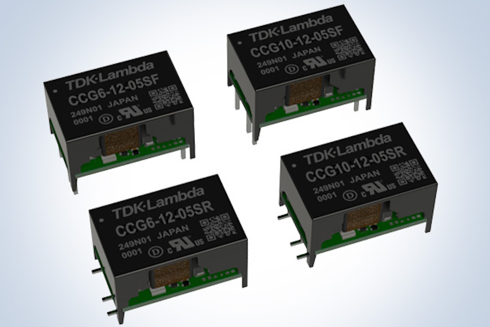 DC-DC converter series from TDK now available with a two-sided board coating option