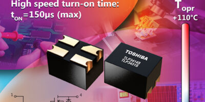 New Toshiba high-speed photorelays improve semiconductor tester efficiency