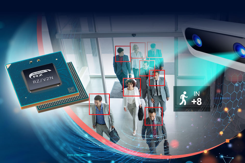 Renesas extends mid-class AI processor line-up for smart factories and intelligent cities of tomorrow