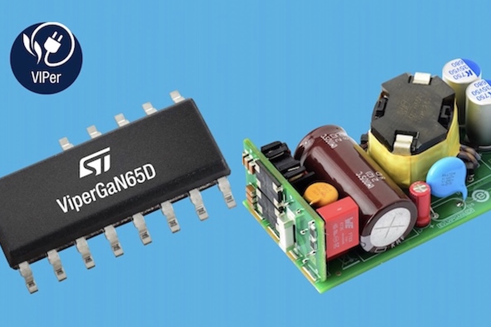 ST’ 65W GaN converter delivers space-saving power for cost-conscious applications