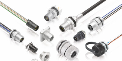 binder offers a broad portfolio of M12 panel mount connectors