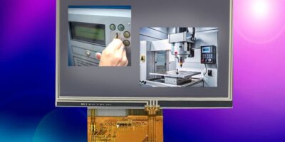 New 4.3-inch IPS display from Inelco Hunter, for industrial applications