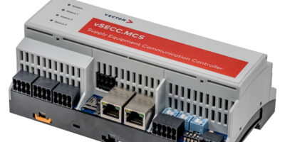 Vector launches communication controller for megawatt charging systems