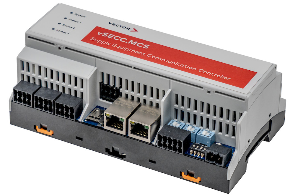Vector launches communication controller for megawatt charging systems