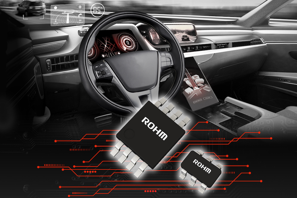 New current sense Amps from Rohm are compatible with both negative and high voltages
