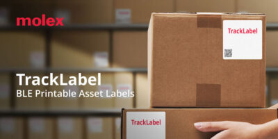 Molex introduces TrackLabel BLE printable asset labels with real-time location sensing