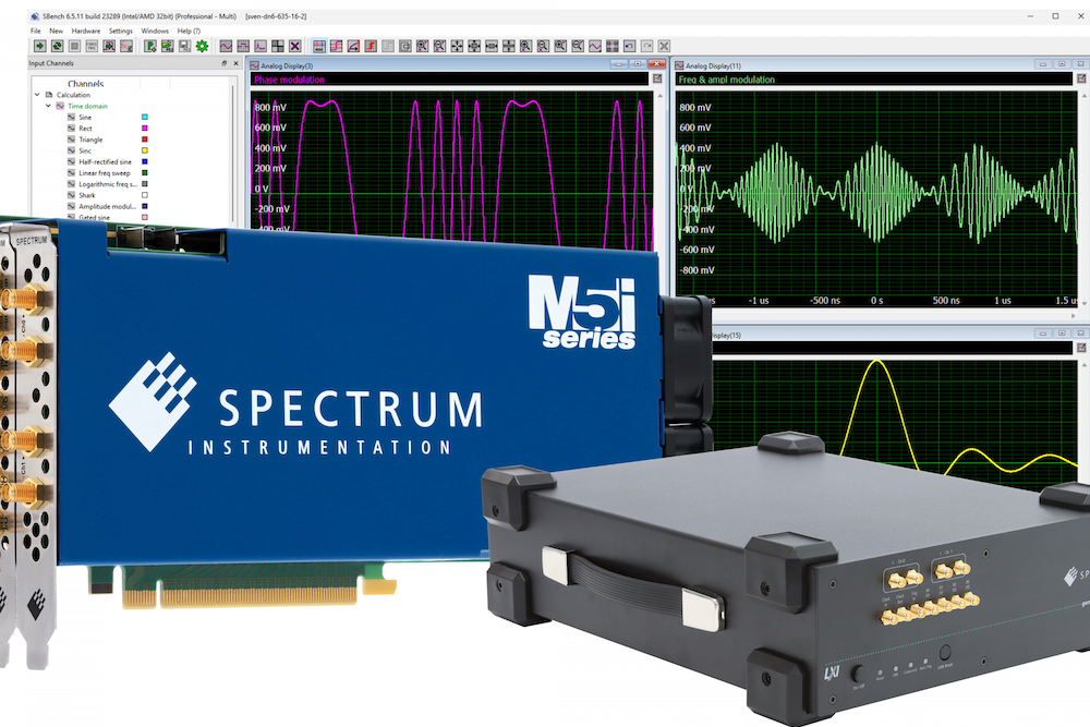 New Arbitrary Waveform Generators from Spectrum Instrumentation