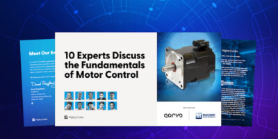 Mouser announces eBook on fundamental motor control design challenges