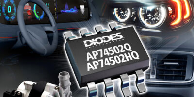 Diode controllers from Diodes simplify reverse battery polarity