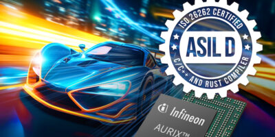 HighTec’s latest C/C++ compiler achieves ISO 26262 ASIL D certification for Infineon AURIX