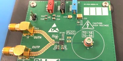 Avalanche photodiode (APD) evaluation board simplifies infrared system development