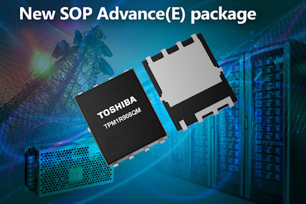 Next-generation package for power MOSFETs from Toshiba