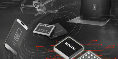 ROHM develops an ultra-compact MOSFET ideal for fast charging