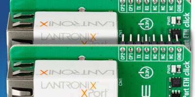 New Click board from Mikroe provides ethernet connectivity for embedded systems