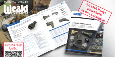 New catalogue details Weald Electronics LMA circular connector backshell range