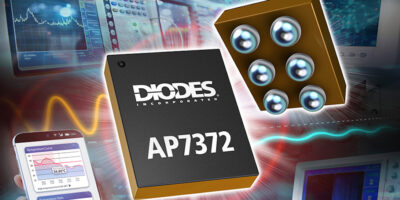 High-PSRR LDO from Diodes enables lower noise and ripple