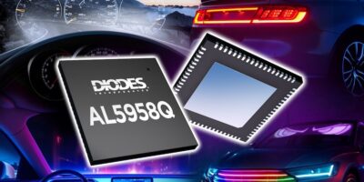 New intelligent automotive LED driver with scan matrix from Diodes
