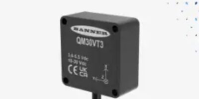 Mouser now shipping banner engineering’s QM30VT3 3-Axis vibration sensors