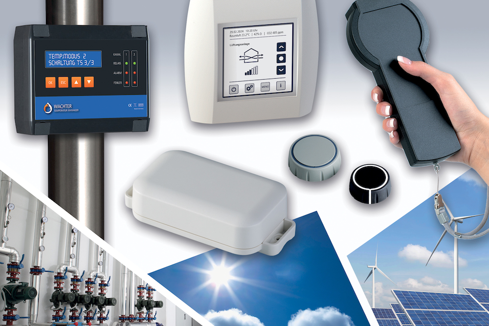 OKW offers enclosures and knobs for HVAC, climate control and environmental technology